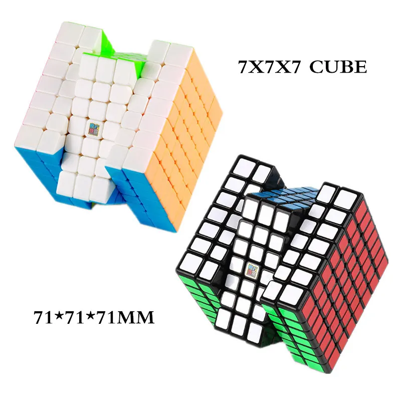 MOYU 6 шт. набор куб 2x2x2+ 3x3x3+ 4x4x4+ 5x5x5+ 6x6x6+ 7x7x7 кубики 6 шт. набор Головоломка Куб игрушки