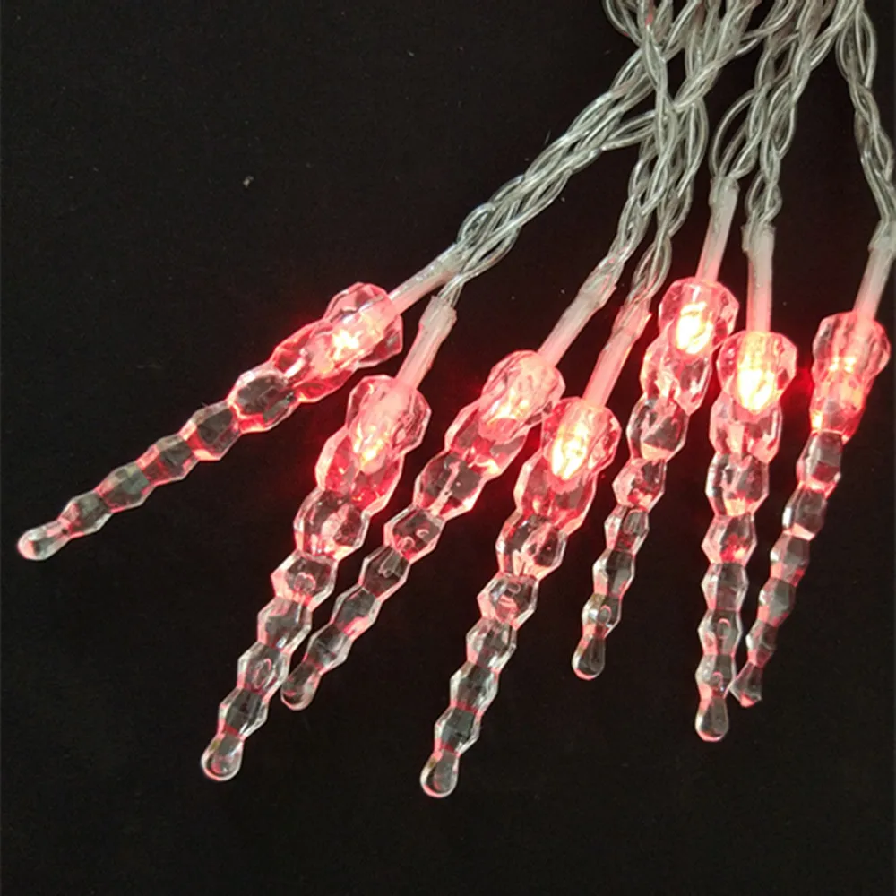 red cicle lights