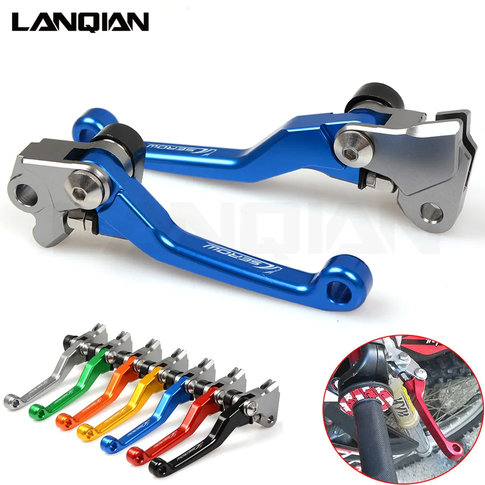 CNC для YAMAHA SEROW225/SEROW250 1986-2015 Тормозной Рычаг Сцепления Мотоцикла Dirt bike Pivot рычаги SEROW