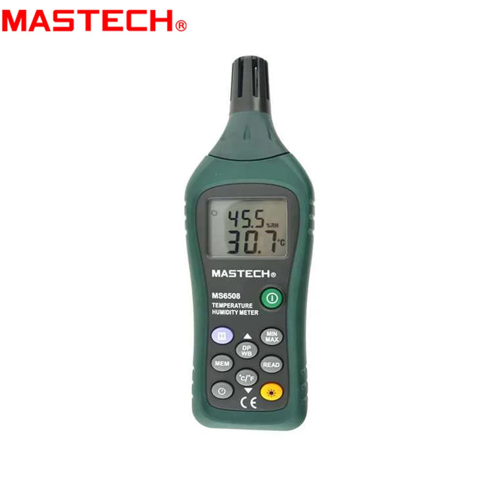 MASTECH-MS6508-High-Precision-Digital-Temperature-Humidity-Moisture-Meter