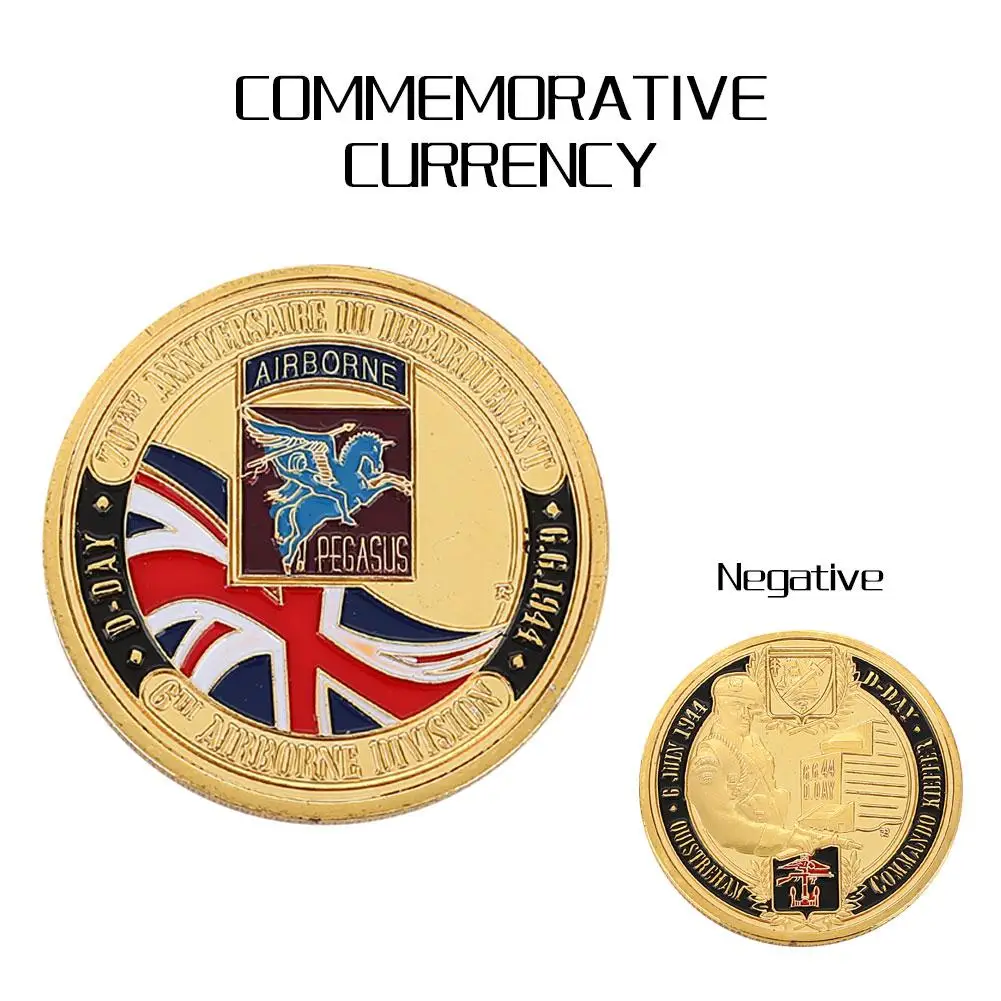 

Souvenir Coin Collection Coin Pegasus Ornaments Gold-Plated Beneficial Commemorative Coin Favorite Home Decor