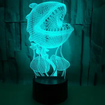 

Pearl Shell 3d Light Colorful Gradual Change Night Light Led Christmas decorations gift 3d Visual Lamp
