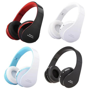 

Top Foldable Bluetooth Wireless Headset Sport Stereo Headphone Earphone Handfree Mic Color:Black&Red/White/White&Blue/Black