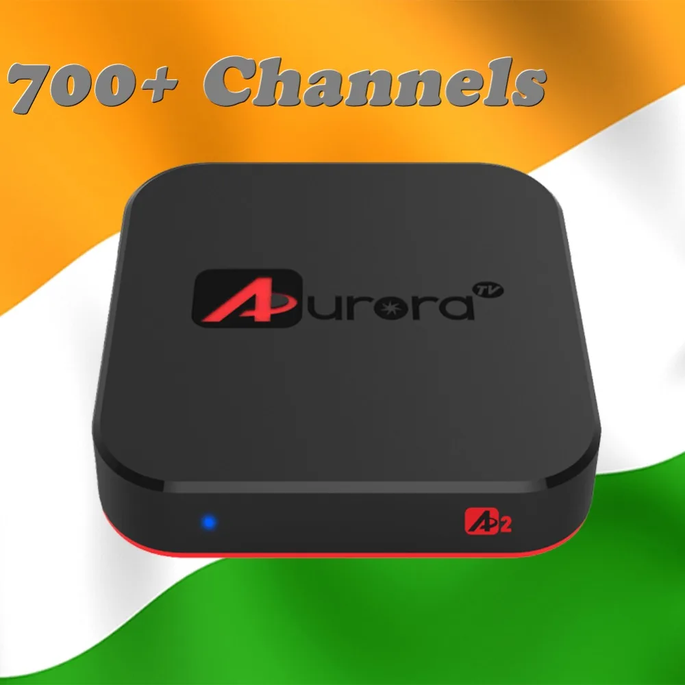 Aurora tv box hindi iptv box 4k UHD hindin/pakistan/ UK live Channels