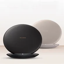 Индуктивный Оригинальное QI Беспроводной Зарядное устройство samsung быстро Зарядное устройство умная быстродействующая