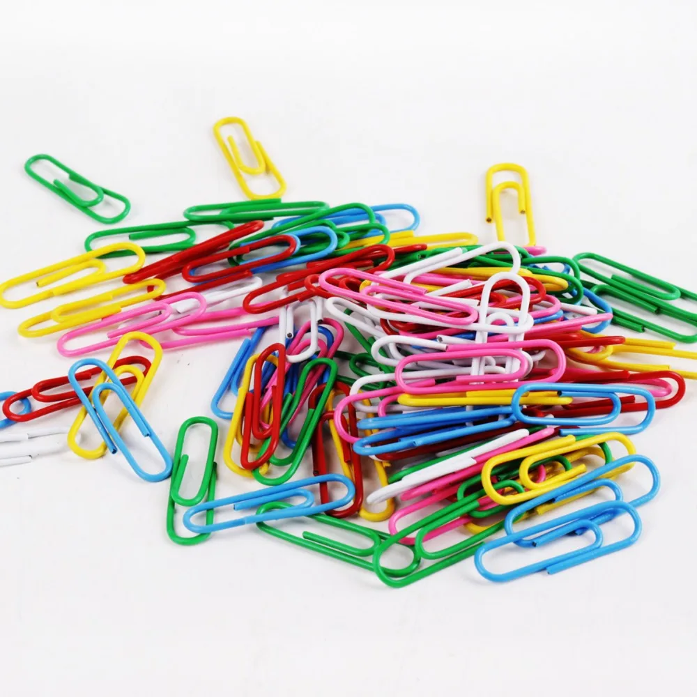 1 Box/Lot Useful 4-Type Desk Set for School Stationery & Office Supply, Nail & Clip Rubber Band Binder