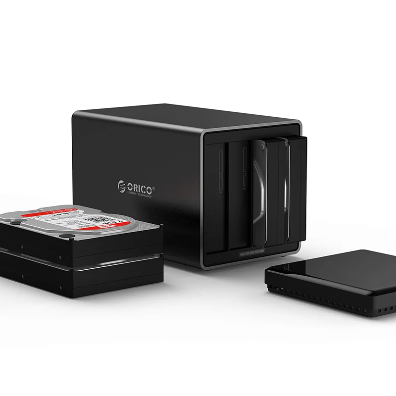 Док станция ORICO NS400U3 4 Bay USB3.0 для жесткого диска поддержка хранения 40 ТБ 5 Гбит/с UASP с