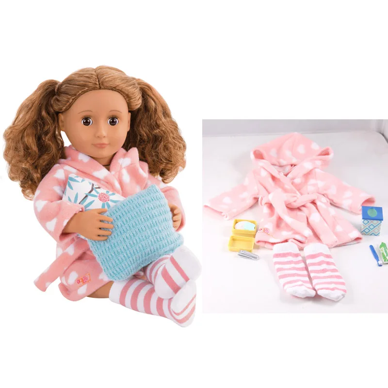 Набор одежды куклы для 18 дюймов Одежда для куклы-младенца для 43 см bebe Новое поступление Кукла аксессуар детские игрушки