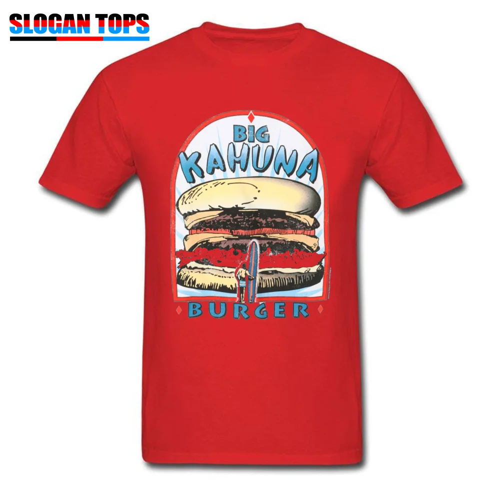 Big Kahuna Burger -5773 Tops Tees Special Round Neck Unique Short Sleeve Pure Cotton Men Tshirts Print T Shirt Big Kahuna Burger -5773 red