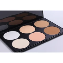 Large Size Hot Pro 6 Color Concealer Makeup Set Cosmetic Concealer Paleta De Corretivo Concealer Eye Shadow Contour Palette Base