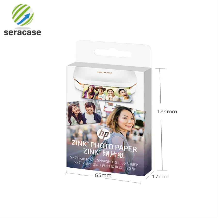 

Seracase suitable for HP original Z3Z89A/Z3Z90A small print pocket mobile phone photo printer Sprocket original photographic