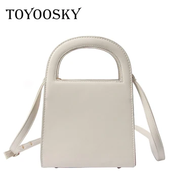 

TOYOOSKY Fashion handbag women casual tote bag female small shoulder messenger bags high quality PU leather flap bag bolsa