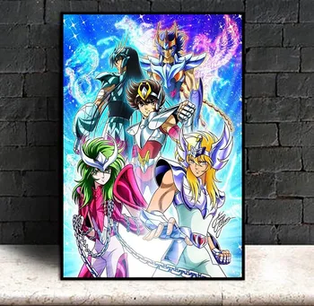 

Embroidery 5D Diamond Anime Saint Seiya Picture Home Decor Painting Full Square Drill Cross Stitch Wall Sticker Handmade Gift