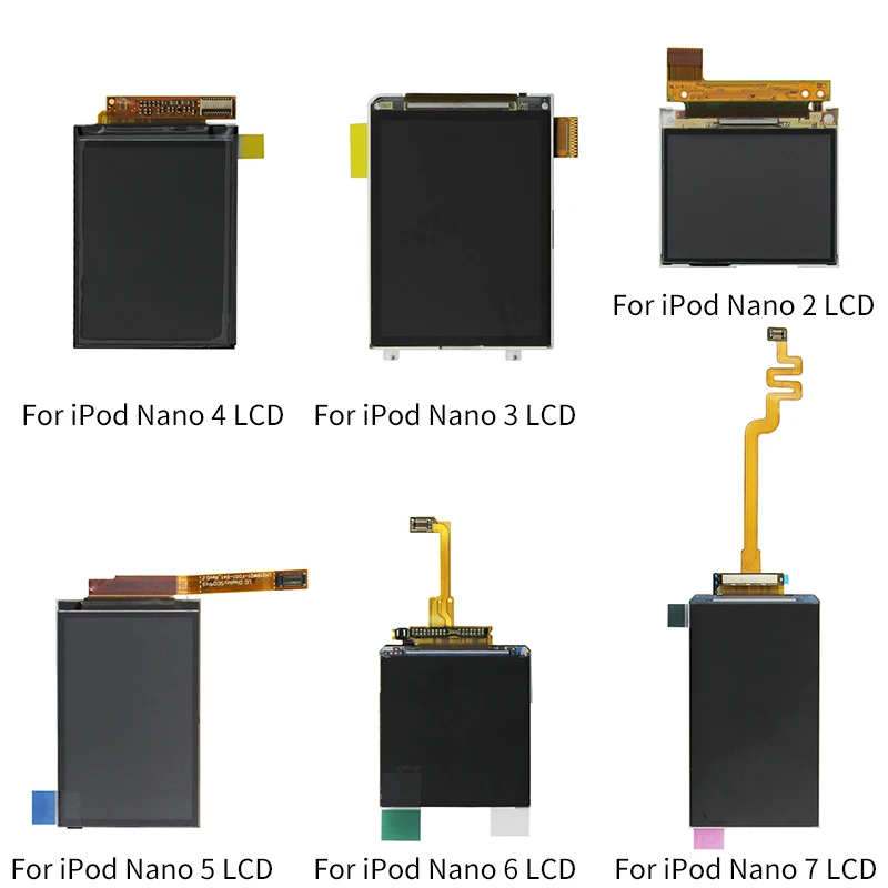 Для iPod Nano 5 6 7 поколение ЖК экран Запасные части для 2 3 4 экран|Экраны мобильных
