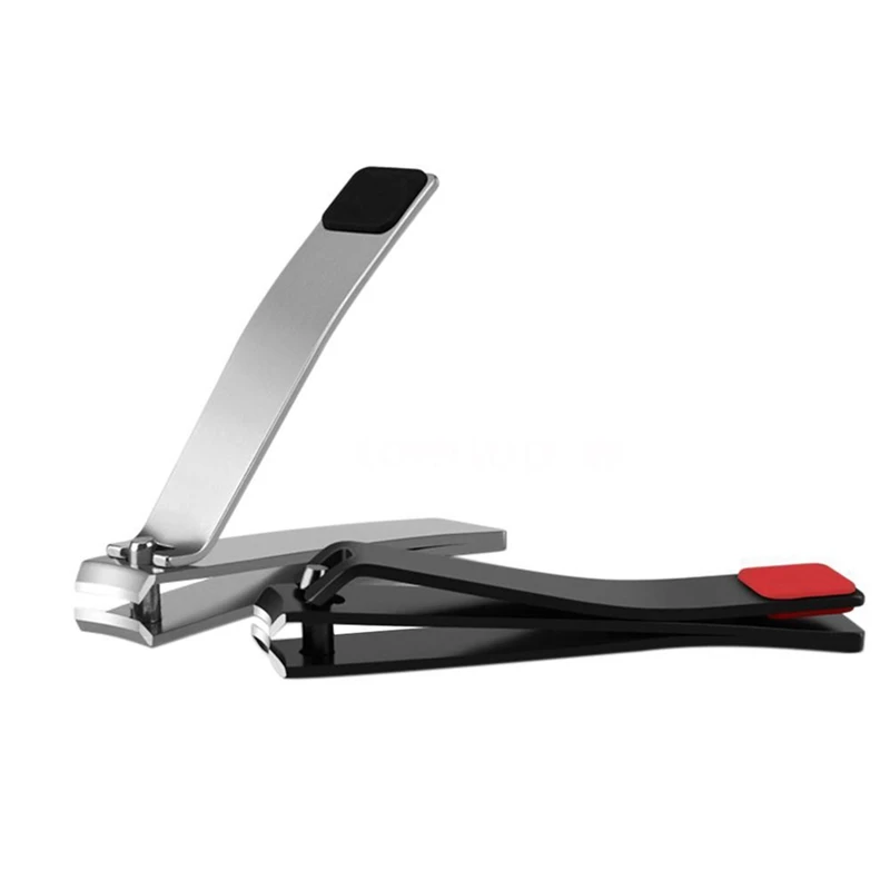 

Large Carbon Steel Nail Clipper Cutter Professional Manicure Trimmer High Quality Toe Nail Scissors With Clip