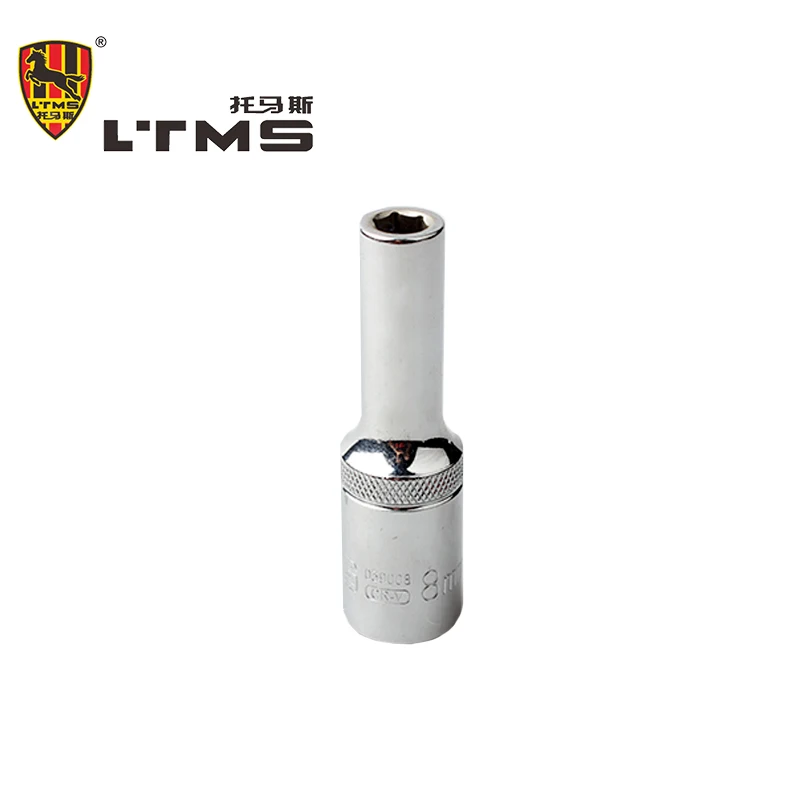 

1/2 Hex Socket Wrench Long Sleeve Chrome Vanadium Steel 8MM Adapter Hardware Tools Drive Maintenance