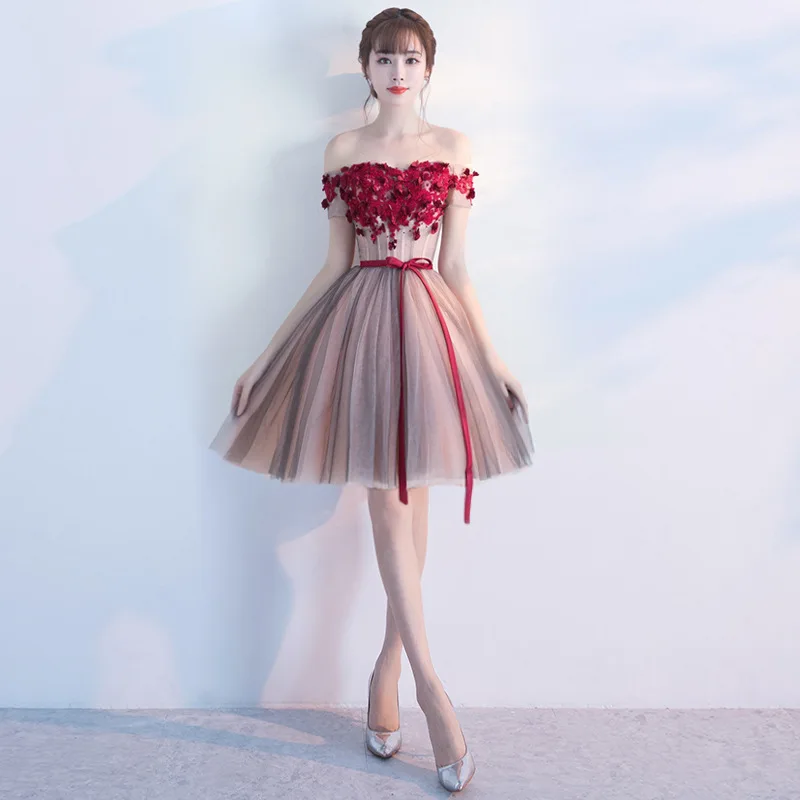 Лепестки в восточном стиле, платья для банкетов, китайские винтажные традиционные свадебные Cheongsam элегантные вечерние платья размера плюс XS-XXXL - Цвет: style 5