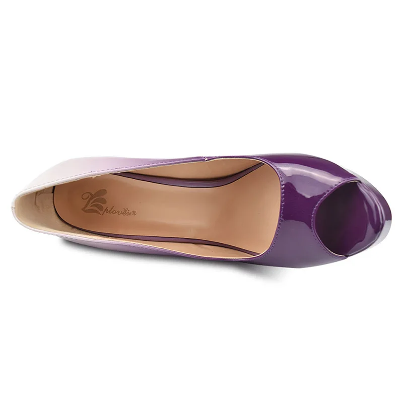 Fashion Women Pumps High Heels Shoes Woman 12cm Extreme Thin Heels Ladies Shoes Comfortable Platform Pumps Sapato Feminino