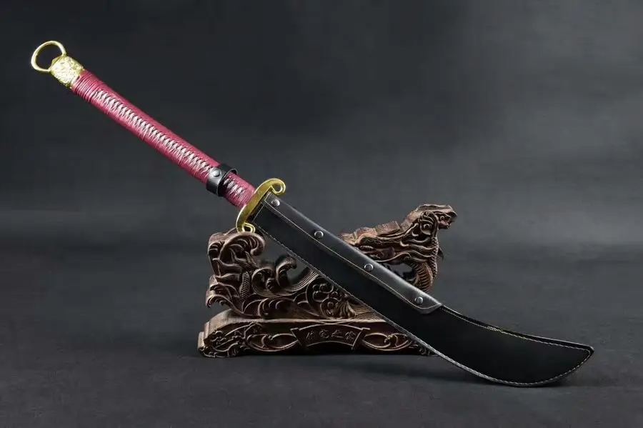 Высококачественная китайская длинная ручка боев меч DaDao катана заточенный