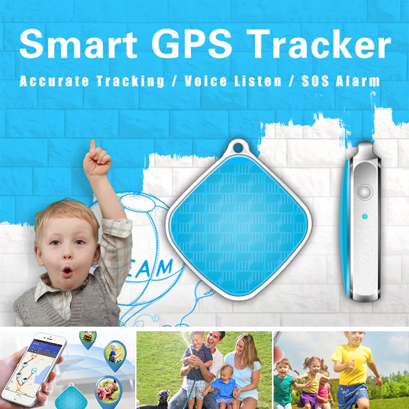 

Car Personal Pet GPS Locator Tracker Keychain Location Tracking Device For Kids Elders Pets Real Time Alarm APP Track
