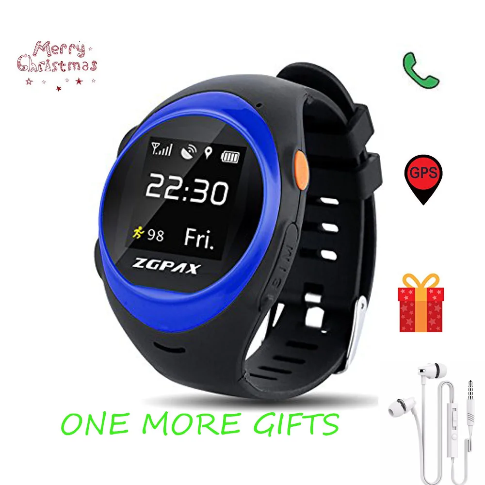 

S888 Smart Watch With SOS GPS Smartwatch Alarm Tracker For Man Woman Kids Gifts GPS tracking watches phone support android IOS