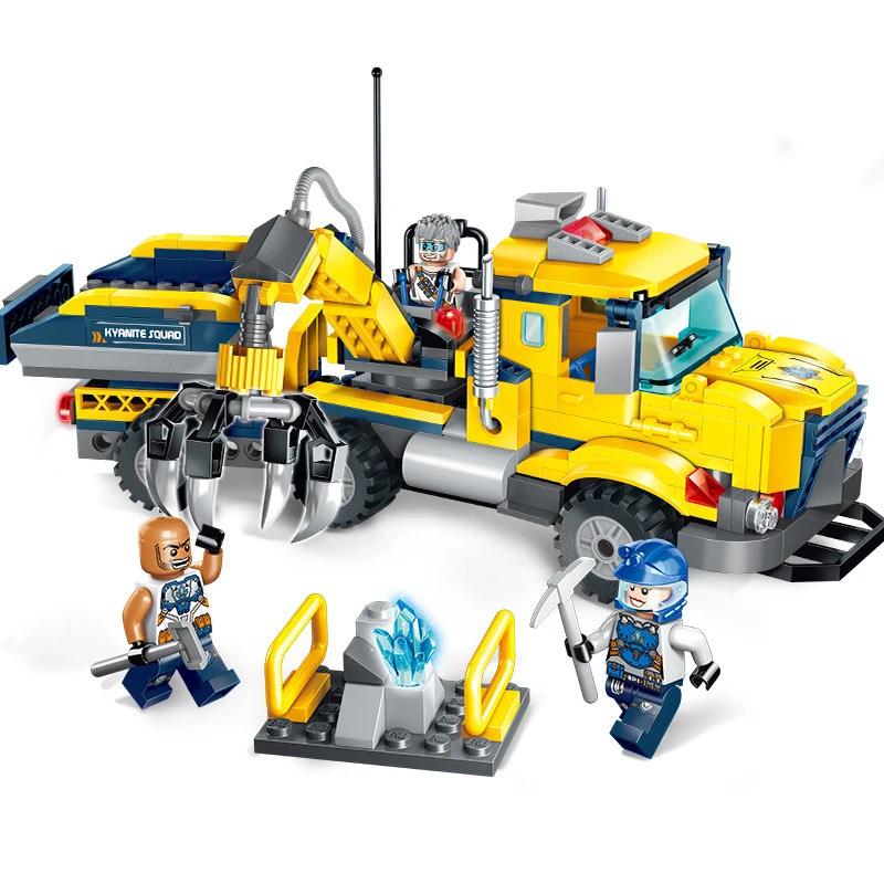 

309pcs Children's educational building blocks toy Compatible Legoings city Engineering spar squad spar collection figures Bricks