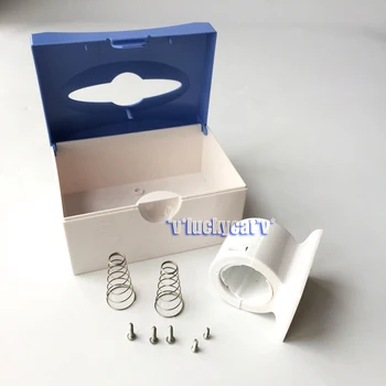 

Blue Dental Post Mount Utility Paper Tissue Box FOR Dental Unit World Free shipping