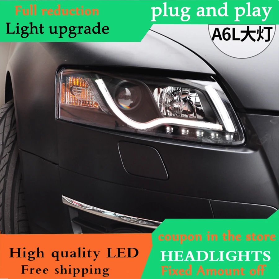 Dyl Car Styling For Audi A6 C5 Headlights 2005 2012 A6 Led