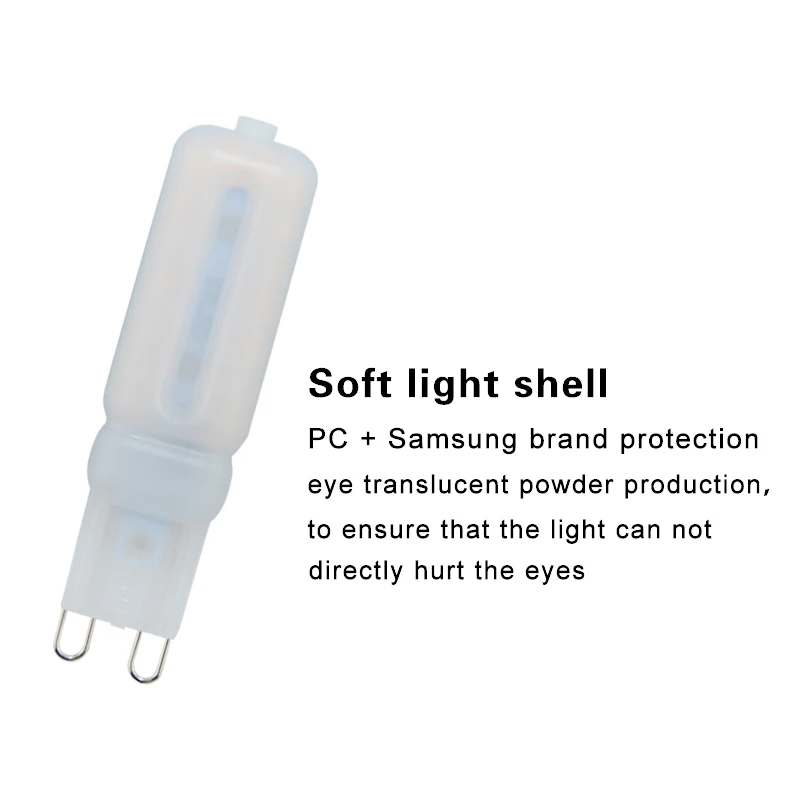 Светодиодная лампа Foxanon G9 Led 110 В 220 в s 3 Вт 5 7 SMD2835 точесветильник светильник для