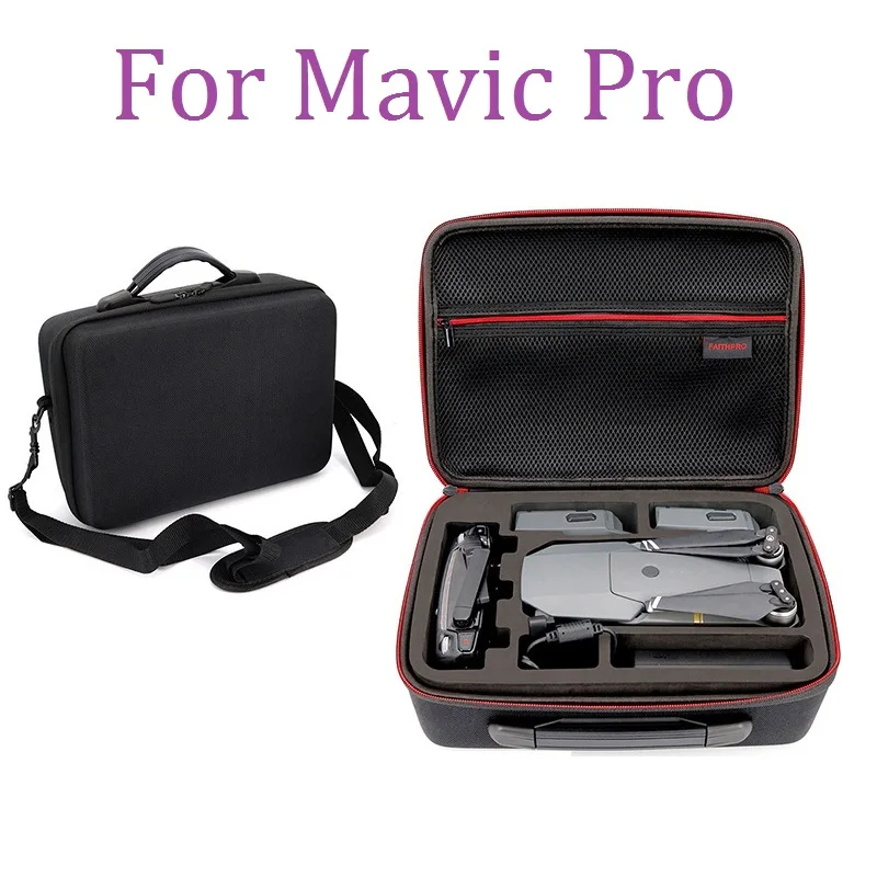 

Bag For DJI Mavic Pro Hardshell Shoulder Waterproof Bag Case Portable Storage Box Shell Handbag