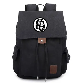 

Anime Dragon Ball Master Roshi Canvas Backpack Drawstring Big Capacity Casual Travel School Shoulder Bag Cosplay Laptop Rucksack