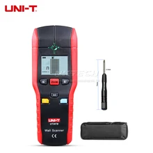 UNI-T UT387B сканеры стен черных метров цветные металлодетекторы медного дерева металлодетектор мигающий светодиодный светильник индикация