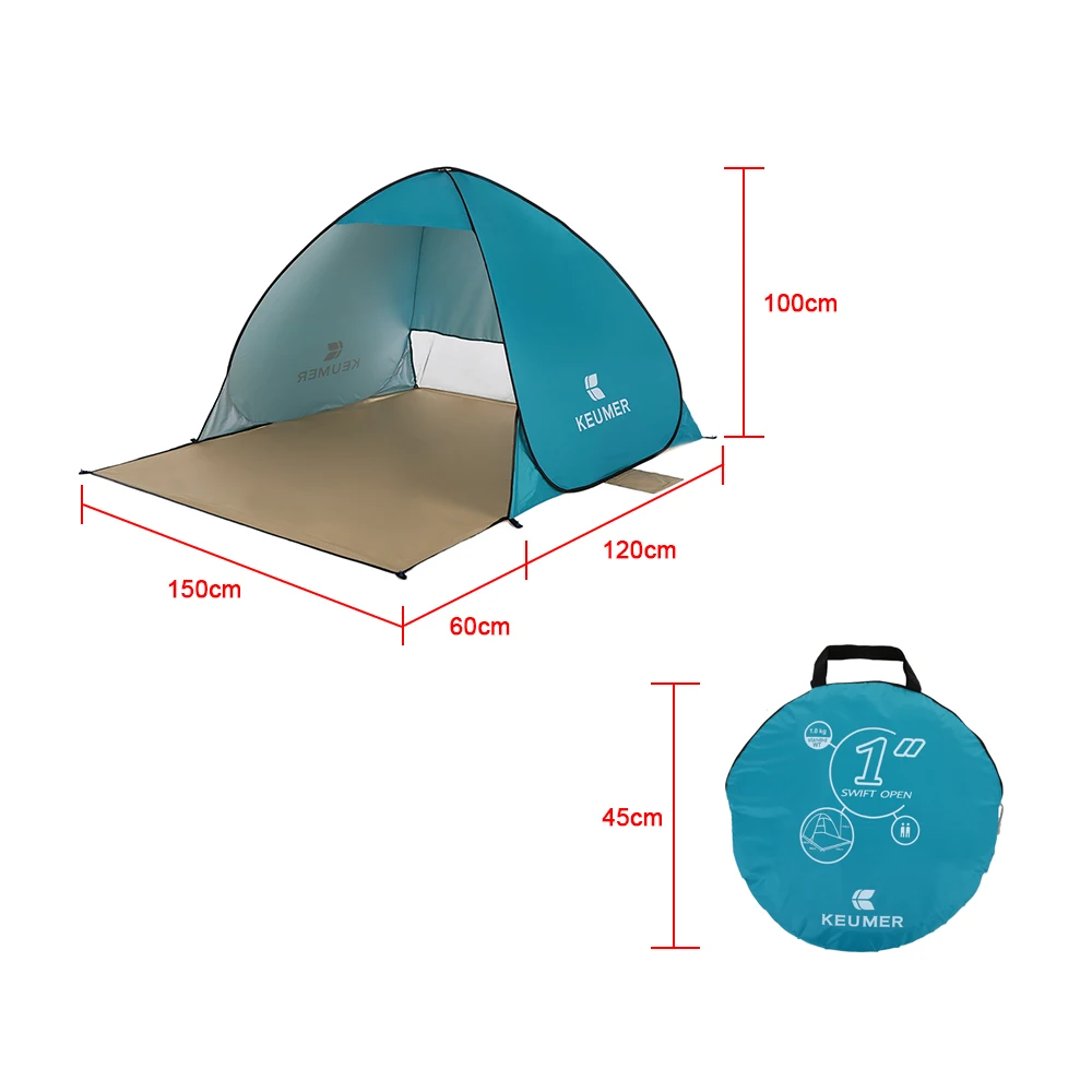 Автоматическая кемпинговая палатка Корабль из RU Пляжная палатка Мгновенный Всплывающий Открытый Анти УФ тент палатки летний открытый солнцезащитный навес