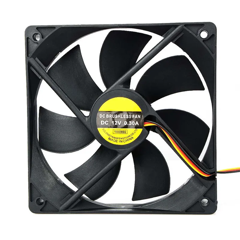 

120x25mm 120mm Fan 12V DC Brushless PC Computer Case Cooler 3Pin Connector Cooling Fan For CPU Radiating For Desktop PC