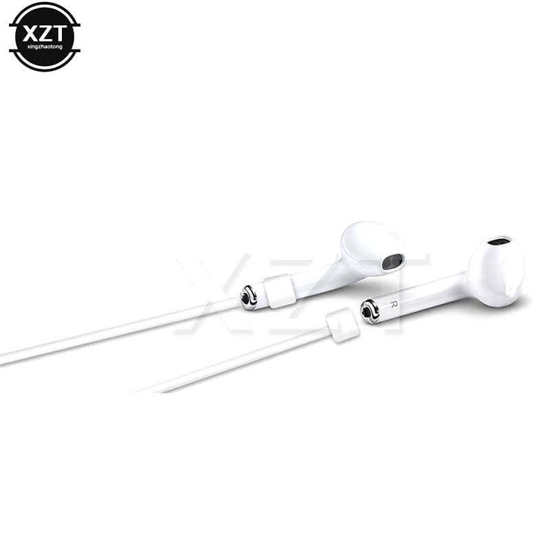 High Quality Anti Lost Silicone Strap Loop Cable Cord String Rope for Apple Airpods Wireless Headphone Earpods Accessories | Электроника