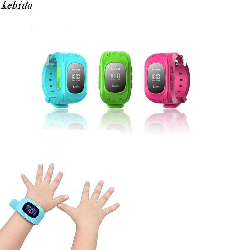 

kebidu Anti Lost Q50 ICD Child GPS Tracker SOS Smart Monitoring Positioning Phone Kids GPS Watch Compatible For Android Phone