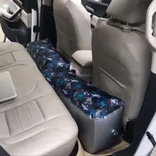 Автомобильный матрас Надувное заднее сиденье подкладка для щели печать воздушная кровать подушка для автомобиля путешествия Кемпинг надувной автомобиль Прочный чехол для сиденья