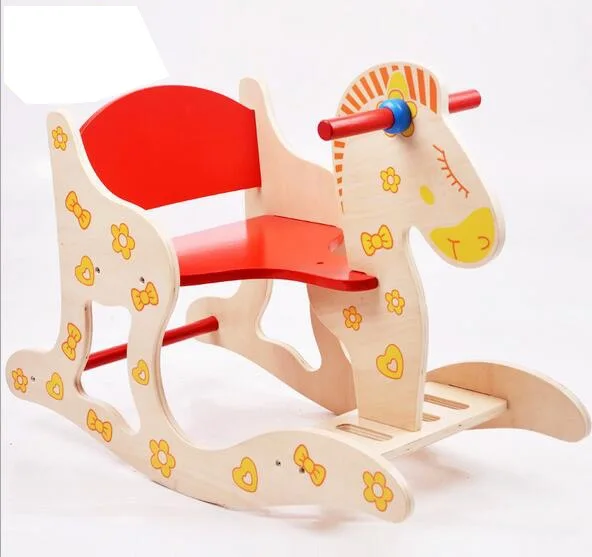 Wooden Rocking Horse Baby Puzzle Toy Rocking Horse 1-5 Year Old Children Stool Children's Chair Children's Furniture Wooden Rocking Horse Baby Puzzle Toy Rocking Horse 1-5 Year Old Children Stool Children's Chair Children's Furniture