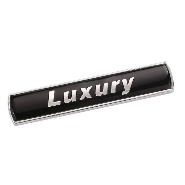 Yawlooc роскошный Городской Спортивный ремонт авто крыло эмблема задней двери, знак стикер для BMW E36/E30/E34/E39/E46/E60/E90/F10/F30 - Название цвета: Luxury black