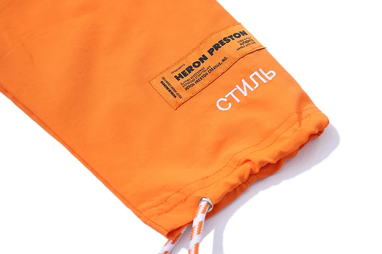 2018 Best Quality Heron Preston Logo Embroidery Half Zipper Women Men Jacket Windbreaker Hiphop Streetwear Men Jacket Waterproof 2018 Best Quality Heron Preston Logo Embroidery Half Zipper Women Men Jacket Windbreaker Hiphop Streetwear Men Jacket Waterproof