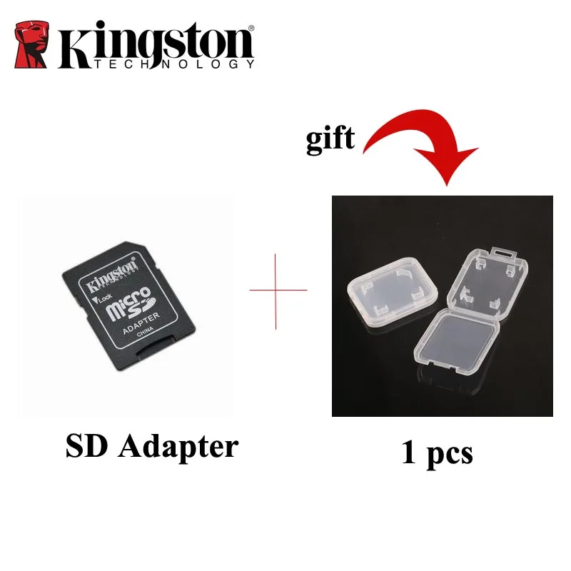 Kingston Internal Storage Memory Cards Accessories TF To SD Phone Memory Adapter For Micro SD Card Dropshipping Card Adapters