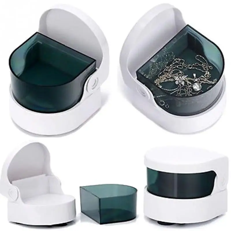 

New Smart Mini Cordless Ultra Sonic Cleaner Bath For Cleaning Coins Jewelry Dentures Intelligent Control Cleaner