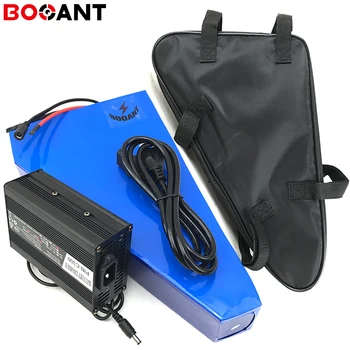

triangle electric bike battery 48V 20Ah rechargeable ebike lithium ion battery 48V 1500W for Samsung 30Q cell +5A Charger +a bag