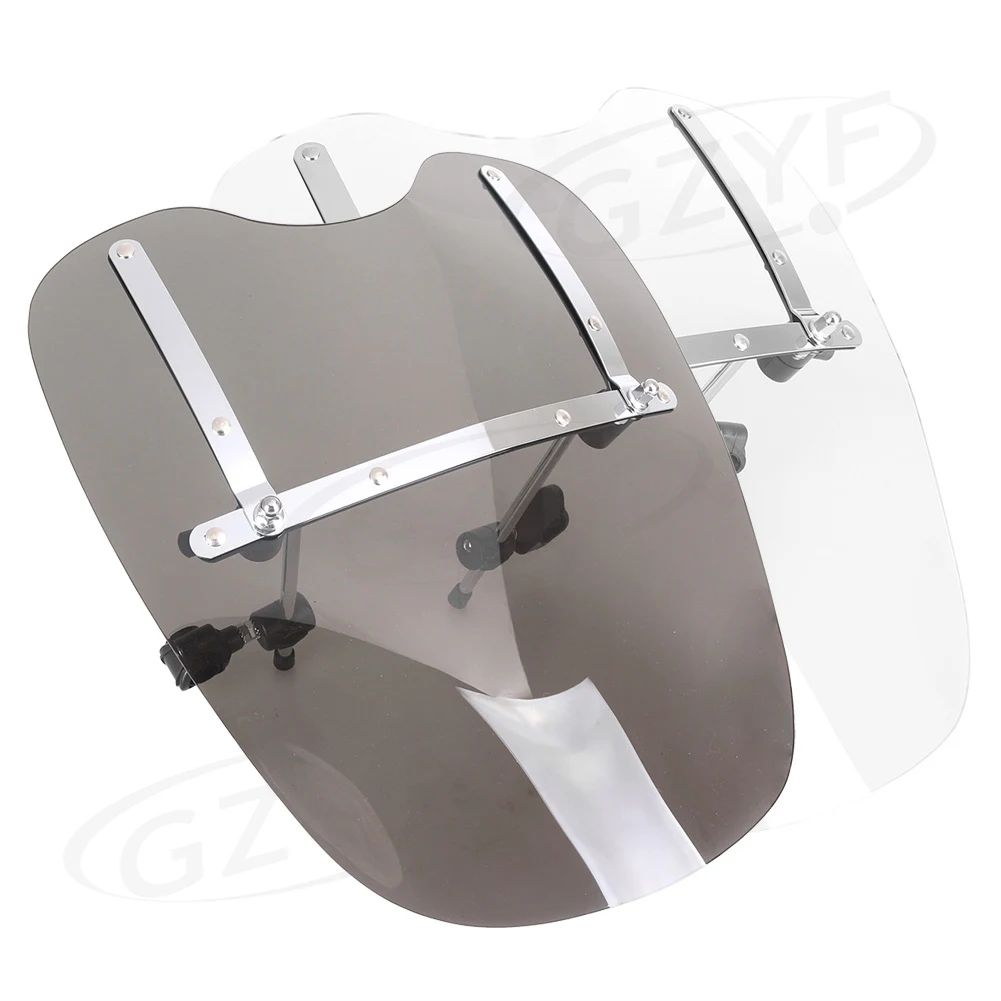 19" Windscreen Windshield For Harley Fatboy / Road King /Softail Dyna