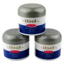 3 Colors Ibd Soak Off Strong UV Builder Gel Extension Nail Gel Polish Base Gel Nail Manicure Nails Gel Professional Uv Lamp 56g