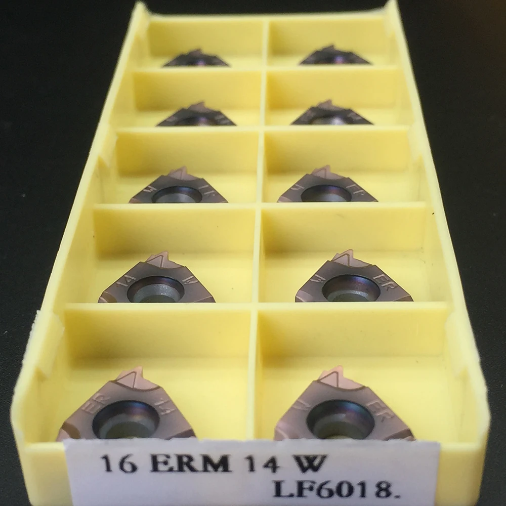 10 шт 16ERM 14W CNC инструмент токарный станок Карбид вставляет инструменты лезвие