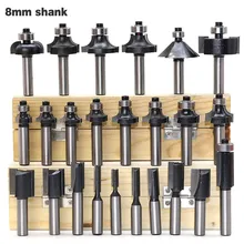 1pc 8mm Shank Template Trim Hinge Mortising Wood Router Bit Dovetail Milling Cutters For Wood Woodworking Tools Cheap Price