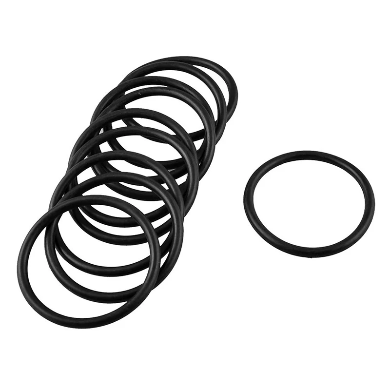 10 PCS Black Rubber Oil Seal O-Ring Seal Washers 42 x 3 x 36mm