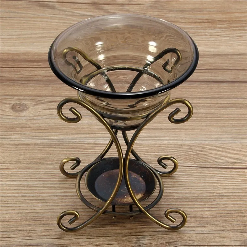 New Arrival Incense Burner Iron Design Restoring Ancient Ways Aromatherapy Diffusion Air Humidifier Essential Oil Heater For Bar
