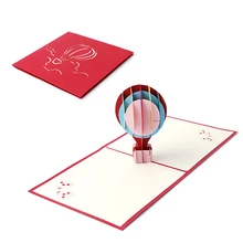 День Святого Валентина поздравительные открытки 3D стереоскопическая бумага лазерная резка поздравительные открытки ручной работы сувениры на заказ YX